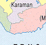 Karaman, İçel, Kıbrıs, KKTC