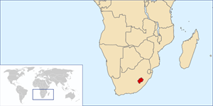 

Lesotho'nun konumu