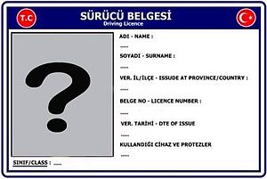 sürücü belgesi