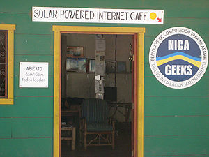 internet cafe