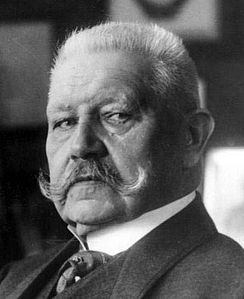 Paul von Hindenburg