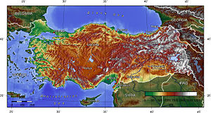 Türkiye coğrafyası