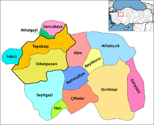 Eskişehir'in İlçeleri