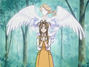 Ah! The One I Yearn For Is A White-Winged Angel!