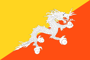 Bhutan Bayrağı