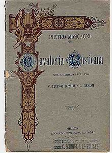 Cavalleria rusticana