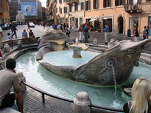 Fontana della Barcaccia