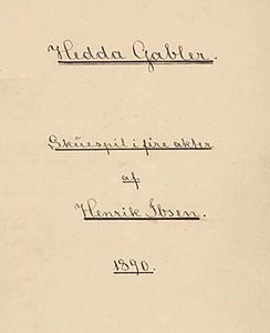 Hedda Gabler