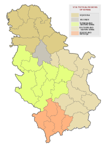 Sırbistan'ın istatistiksel bölgeleri
